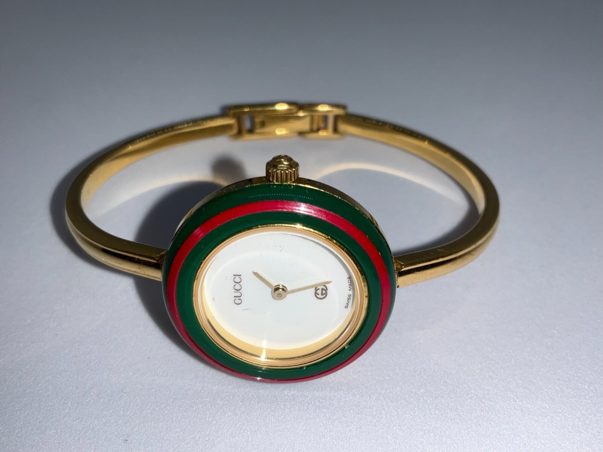 gucci 11 12 bezel watch