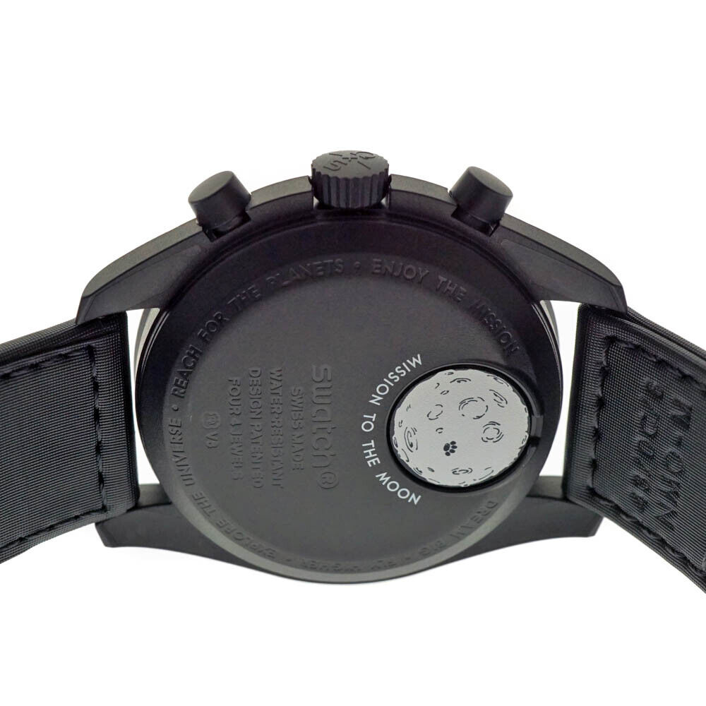 swatch Omega SO33B700 Mission to the Moon Phase New Moon swatch Omega SO33B700 Mission to the Moon Phase New Moon