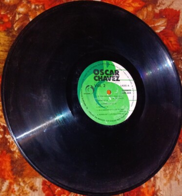 OSCAR CHAVEZ ''VOL 2''  LATIN POP SAMBAS RARE LP VG+