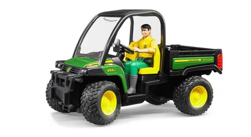 John Deere Bruder Gator XUV 855D with Driver 09812