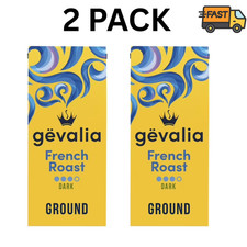 Gevalia French Roast Coffee Ground 12 oz Bags Rich Flavor Pack of 2 