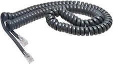 Cisco Spare Handset Cord Charcoal Model CP-DX-CORD