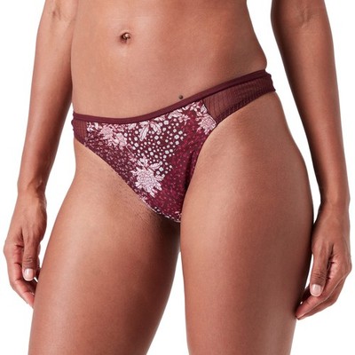 Triumph Lavish Spotlight High Waist Thong Farbe: Claret 95/7291 Größe: 44