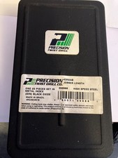 Preowned Precision Twist HSS Jobber Drill Set. HSS /Oxide coat. Notes below