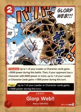 Glorp Web!! C A Fist of Divine Speed OP11-019 NM