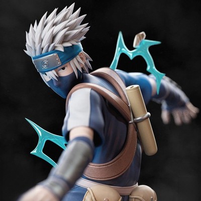 Kakashi Hatake Naruto | Garage Kit DIY Figur Statue BEMALT 3D Modell