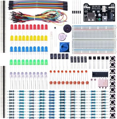 ELEGOO Electronic Fun Kit Bundle, 235 Items