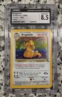1999 Pokemon Fossil Dragonite Holo Rare Unlimited 4/62 CGC 8.5 English