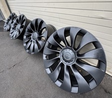 TESLA MODEL Y 21" OEM TURBINE ORIGINAL Factory Charcoal Rims Wheels 5x114.3