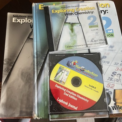 Apologia - Exploring Creation with Chemistry 2nd Ed. Textbook & Tests/Solutions