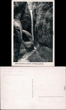 Ansichtskarte Eisenach Wasserfall in der Drachenschlucht 1913