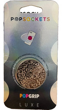 PopSockets Luxe PopGrip Metal Floral Lace Phone Grip  Stand Swappable Top