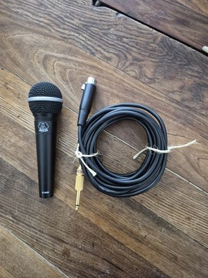 AKG Austria D-4400 Neodymium Dynamic Supercardioid Vocal Microphone & 15' Cable