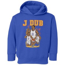 Jalen Williams J Dub Tribute Oklahoma City Basketball Toddler Hooded Sweatshirt