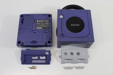 Nintendo GameCube OEM Replacement Console Shell Purple DOL-001 All Port Cover 1