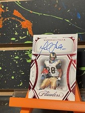 2024 Flawless Marshall Faulk Honored Ink  Ruby Auto # 11/15  St. Louis Rams NFL