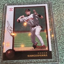 Bowman Chrome 1998 Nomar Garciaparra Boston Red Sox #1 Rookie Auto