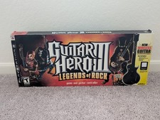 Guitar Hero 3 III PS3 Bundle NEW Open Box - SEALED Guitar Game Wireless Dongle