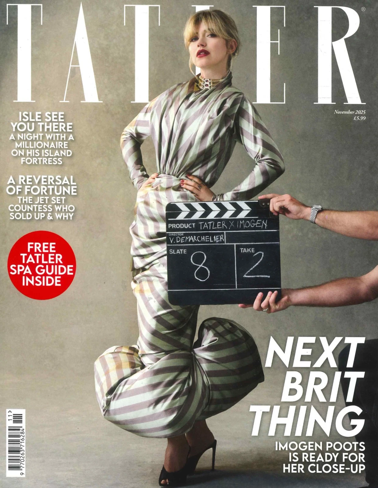 UK TATLER Magazine: Imogen Poots, Madfabulous, Free Annual Spa