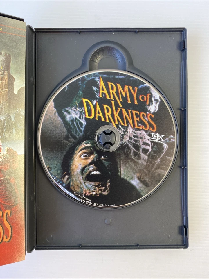 Army of Darkness (DVD , 1999) 2 Disc Limited Edition Numbered - VGC Region 1 - Image 3 of 4