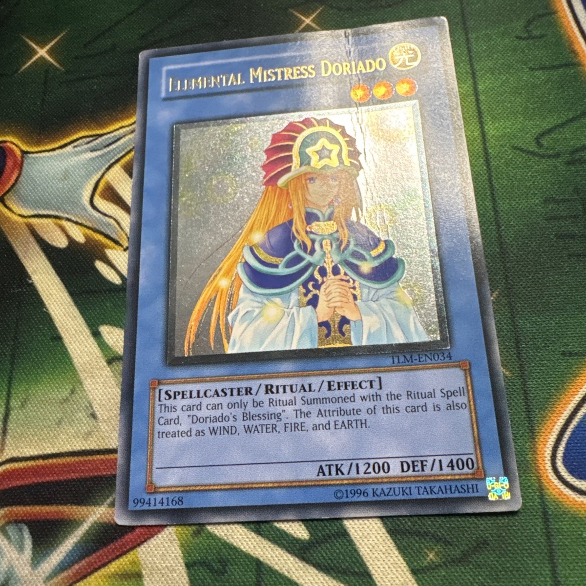 Yugioh! Elemental Mistress Doriado TLM-EN034 Ultimate Rare Unlimited HP |  eBay