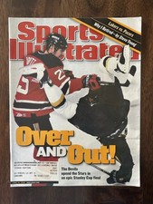Sports Illustrated June 19 2000 New Jersey Devils Jason Arnott Over And Out! NHL