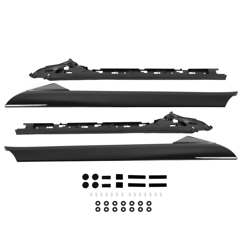 Parabrisas izquierdo y derecho Ford Explorer 2011-2019 moldura pilar A 4 piezas Foto 3 de 4