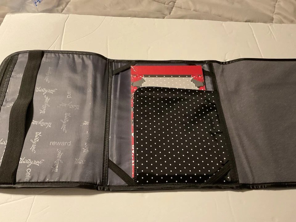 Thirty-One Bold Bloom Fold It Up Organizer IPad/Tablet Holder 7.5” X 9.5” New - Image 3 of 4