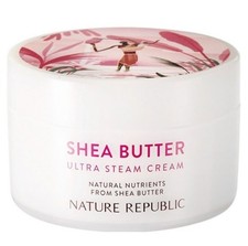 Nature Republic Shea Butter Steam Cream Ultra 100ml for Extremely Dry Skin