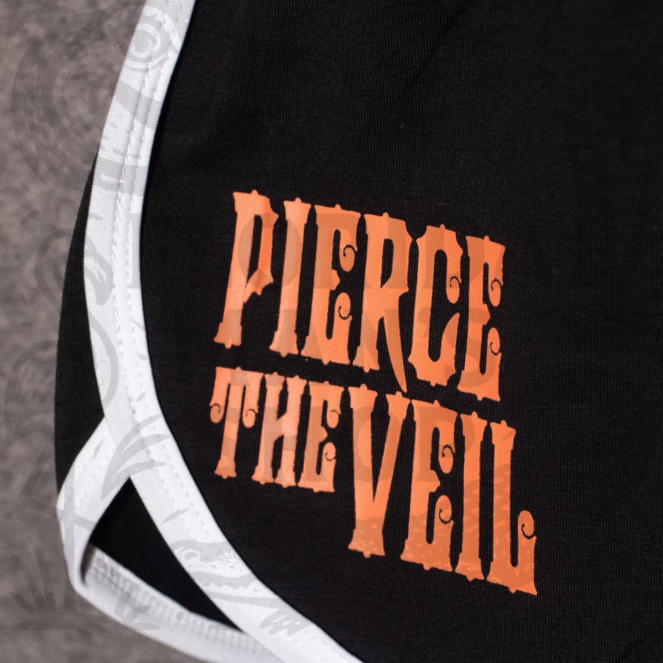 PIERCE THE VEIL Official 2025 - I Can't Hear You Tour - 'DOLLFACE' Womens Shorts - Image 2 of 4