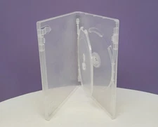 One Transparent 3 Disc DVD, Replacement Case