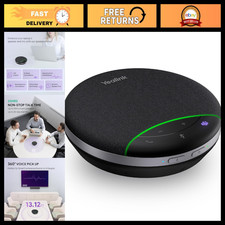 USB Speakerphone Bluetooth Conference System - High-Quality Audio, Microphone
