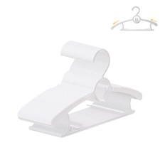 30 PCS White 1114 Inch Adjustable Baby Hangers Non Slip Plastic Kids Hanger