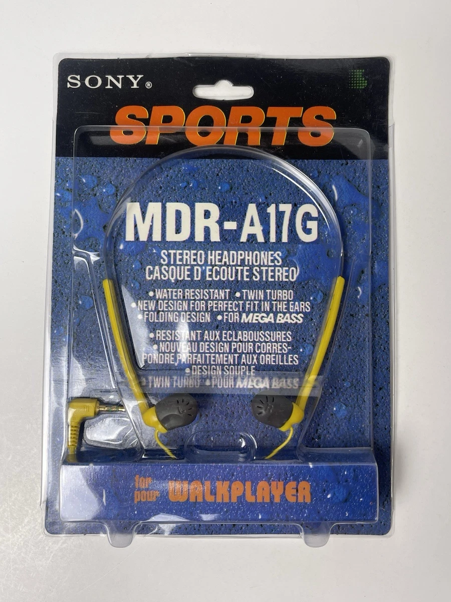 Sony Yellow Headphones | eBay