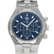 VACHERON CONSTANTIN Overseas Chronograph 49150/B01A-9745 Men Blue #W231 2