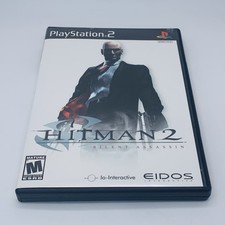 Hitman 2: Silent Assassin PS2 2003 Black Label - CIB w/ Manual  Reg Card Tested
