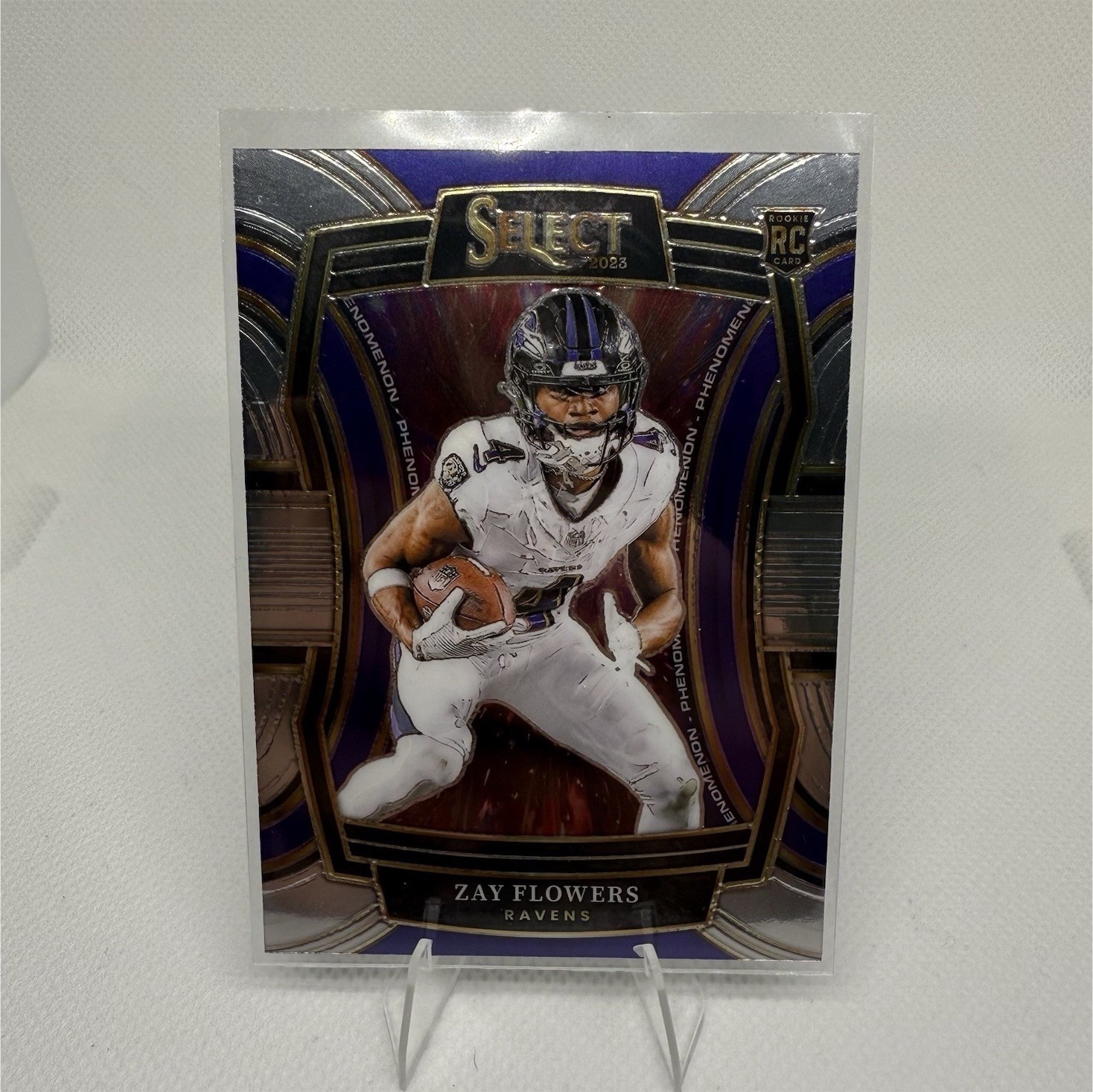 Panini 2023 Select Phenomenon Rookie Card #PH-ZFL Zay Flowers Baltimore Ravens