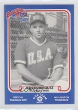 1987 Plymouth Baseball USA Team USA Ken Dominguez g7c