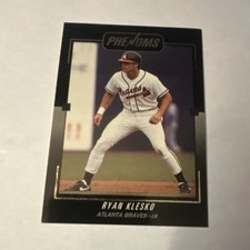 Upper Deck 1992 Phenoms Ryan Klesko BC-15 Atlanta Braves Baseball Card