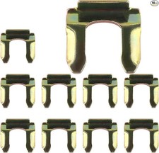 Replacement Brake Hose Retaining Clips Kit 10 Pcs - U Shaped Parking Hose Reta