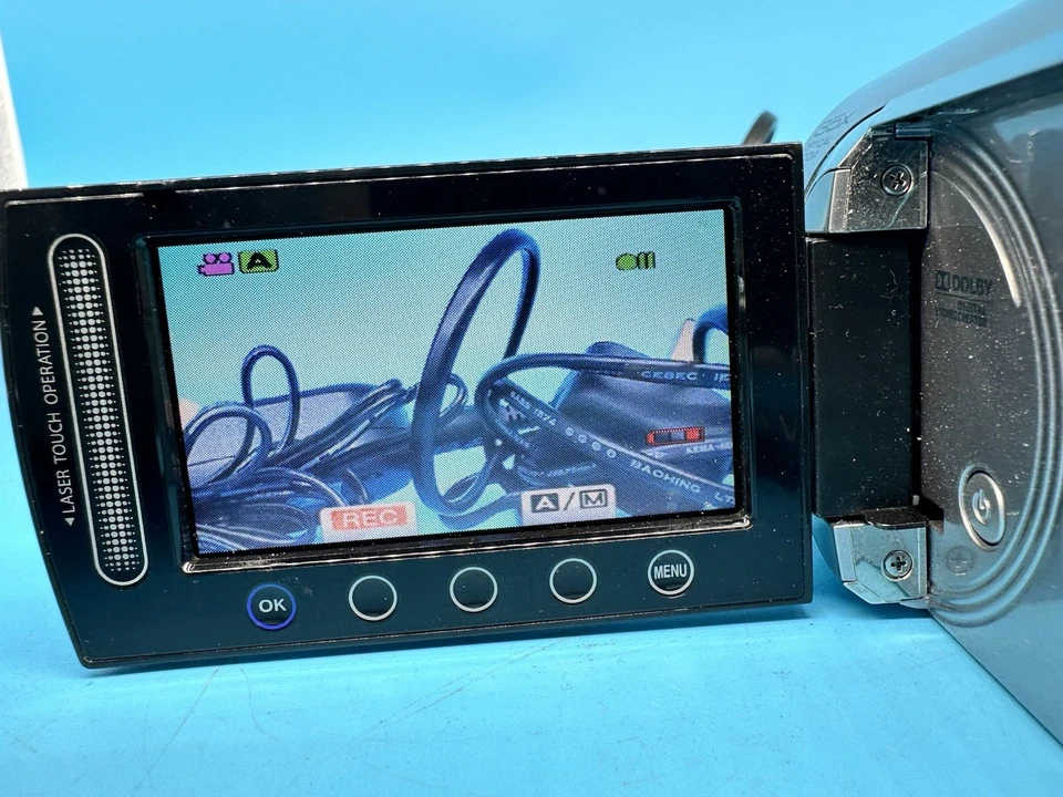 JVC Everio GZ-MG630SEK Handheld HD HDD Camcorder With Charger, Silver - Tested - Image 4 of 4