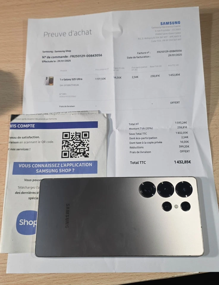 Samsung Galaxy S25 Ultra · 1TB, photo 2 sur 5