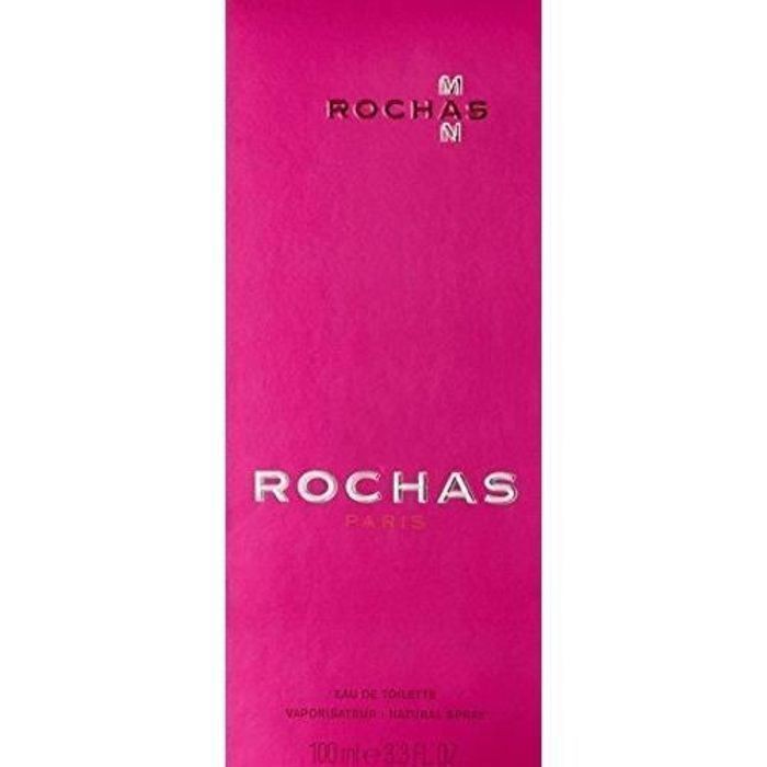 Rochas Man Eau de Toilette 100ml pour Homme, Idée Cadeau Parfum Neuf sous Blister