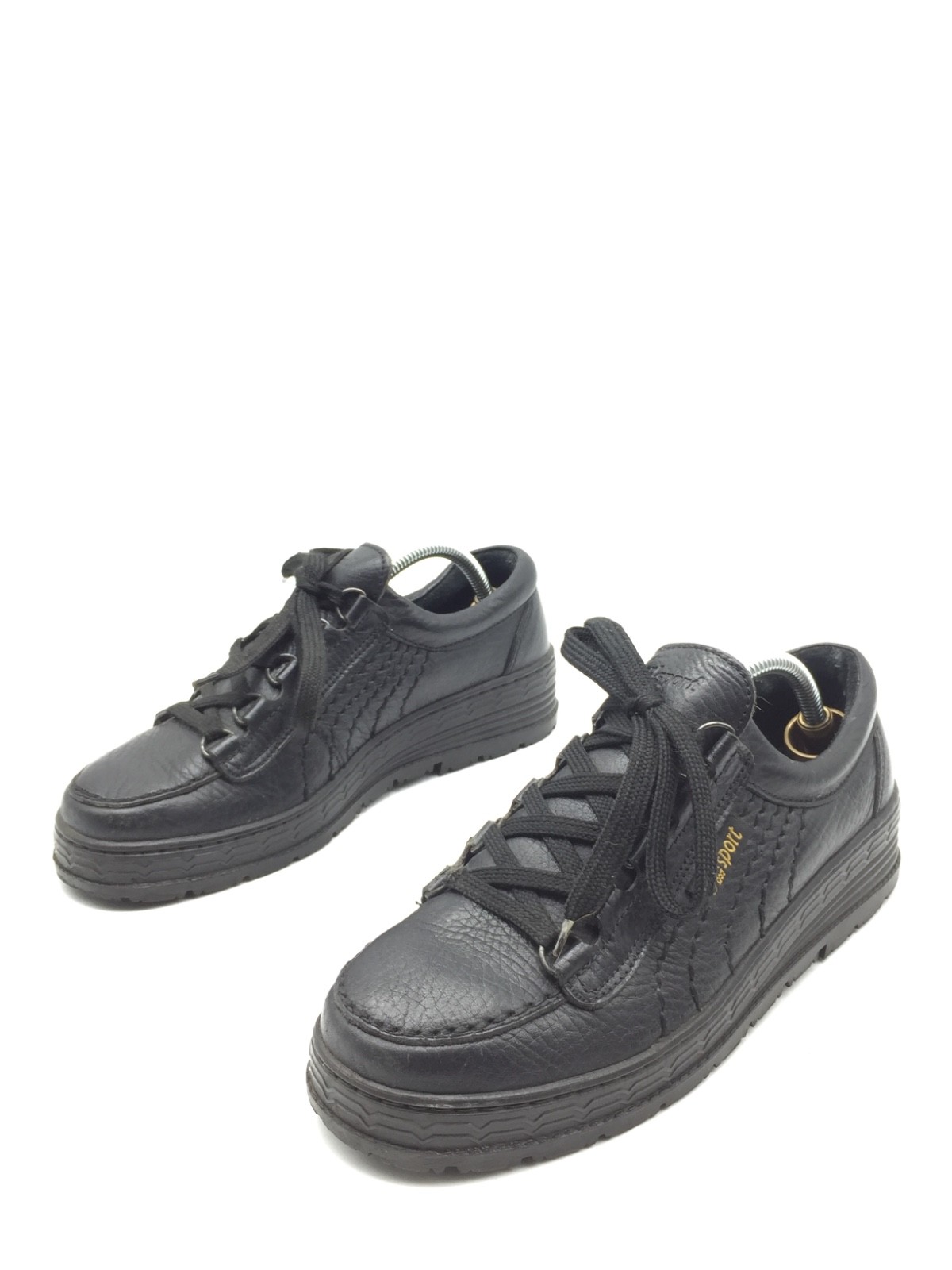 Grisport Zapatos De Cuero Negro Unisex T.40 US.8 UK.7