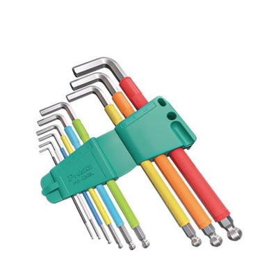 Pro'Skit L-key Hexagon set color 9 pcs