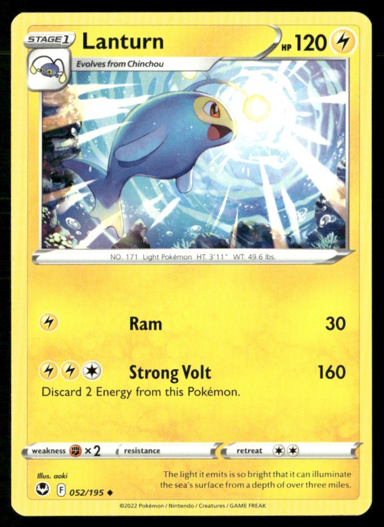 2022 Sword & Shield - Silver Tempest Lanturn Stage 1/Uncommon #52