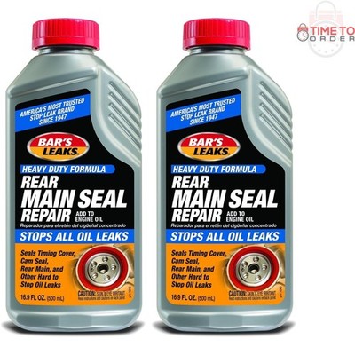 Rear Main Seal Repair Liquid Pack of 2 Automotive Oil Leak Stop Solution