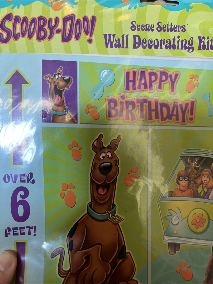 Scooby - Kit de decoración de pared Doo Scene Setters juego de 5 piezas Foto 2 de 4