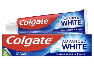 Colgate Advanced White XL Zahnpasta 125ml Winter Zahnaufhellung