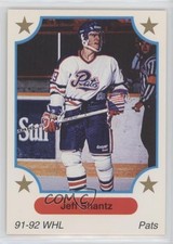1991-92 7th Inning Sketch WHL Jeff Shantz #219 0a4